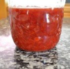 Strawberry and apple jam